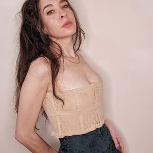 SOLD Dior monogram corset / waist cincher